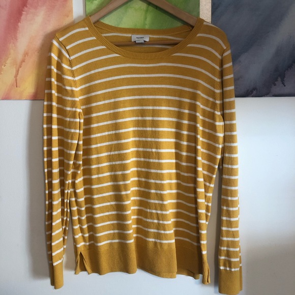 Old Navy Mustard Yellow Sweater - Picture 1 of 3